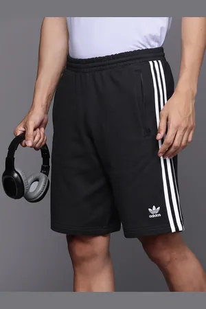 adidas Men Adicolor 3-Striped Pure Cotton Sports Shorts