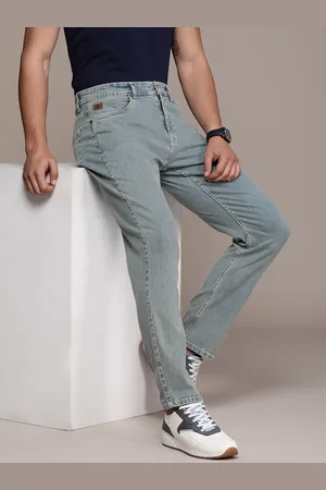 WROGN Men Straight Fit Stretchable Jeans