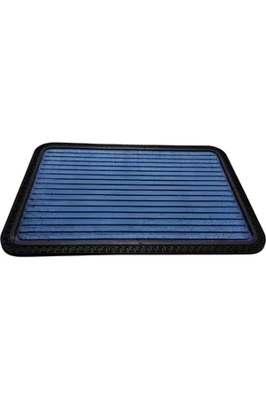 Aura Blue 2 Pieces High Water Absorbent Anti Slip Doormats