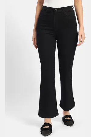 MADAME Women Flared Clean Look Stretchable Jeans