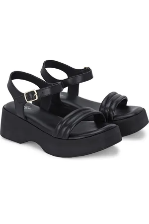 Delize Women Ethnic Leather Clogs Sandals