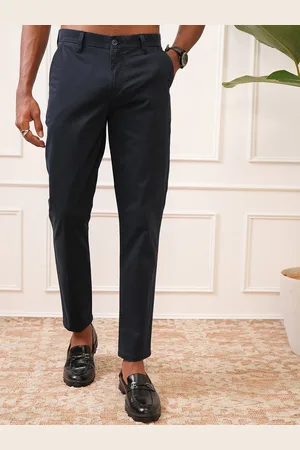 LocoMotive Men Premium Mid Rise Slim Fit Trouser