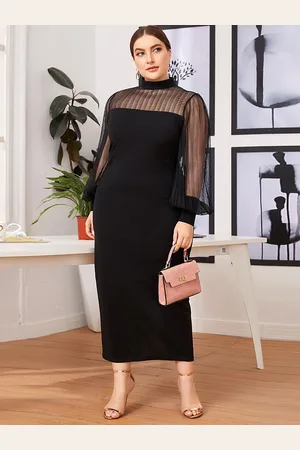 LULU & SKY Women Puff Sleeve Maxi Dress