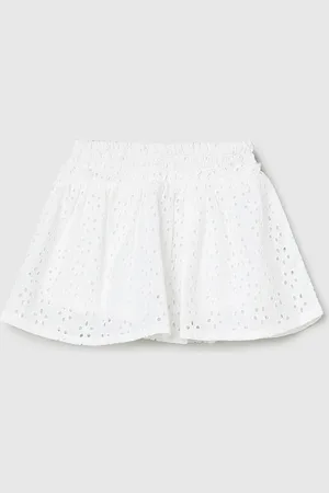 Max Collection Girls Pure Cotton Flared Mini Skirts