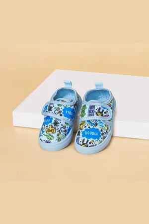Pantaloons Boys Printed Textile Slip-On Sneakers