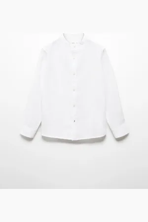 MANGO Boys Pure Cotton Opaque Casual Shirt