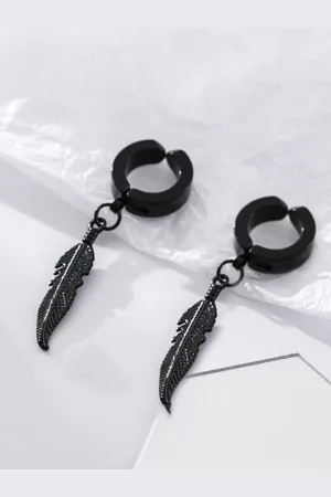 Salty Stainless Steel Hoop Earrings