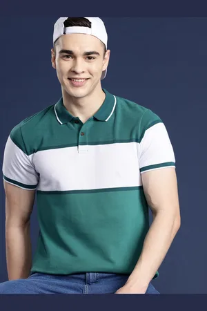 Mast & Harbour Men Colourblocked Polo Collar T-shirt