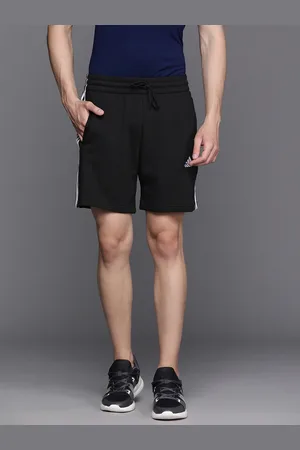 adidas Men Essentials French Terry 3-stripes Shorts Training Cotton Shorts