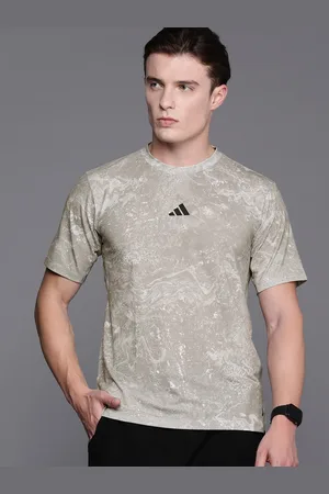 adidas Printed Slim Fit Power Workout T-shirt