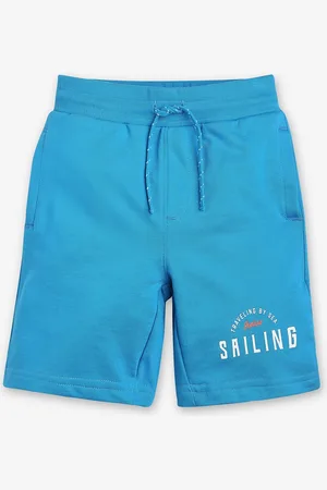 Ed-a-Mamma Boys Solid Shorts With Drawstring Closure