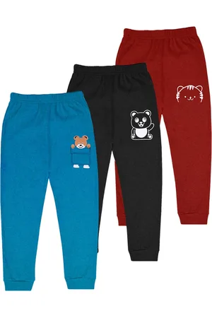 BAESD Infant Boys Pack Of 3 Mid Rise Joggers