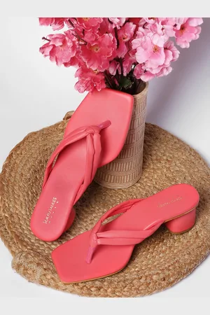 Tokyo Talkies Open Toe Block Heels