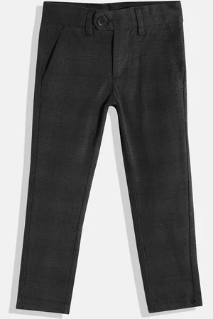 Indian Terrain Boys Checked Trousers