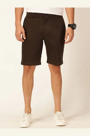 Provogue Men Slim Fit Mid-Rise Chino Shorts