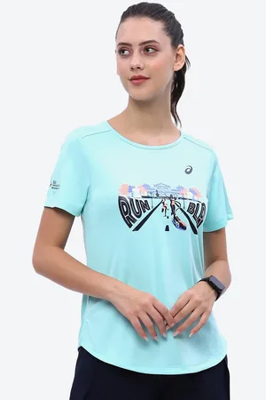 Asics Illuminate Mint Tcs2024 Sm Graphic Ss Top