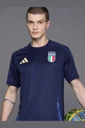 adidas Men Printed Italy Tiro 24 Competition Slim Fit Football Training T-shirt