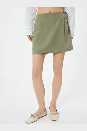 Koton Women Nautical Front Mini Skorts