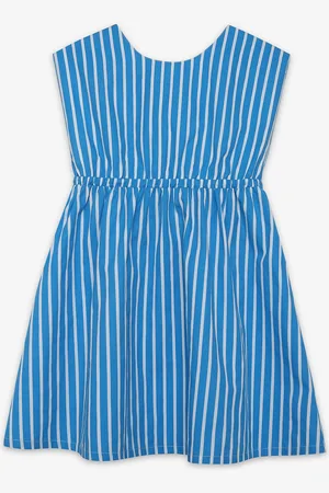 Ed-a-Mamma Girls Striped A-Line Dress