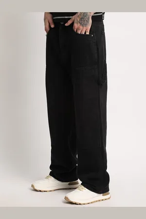 The Bear House Men Straight Fit Clean Look Stretchable Jeans