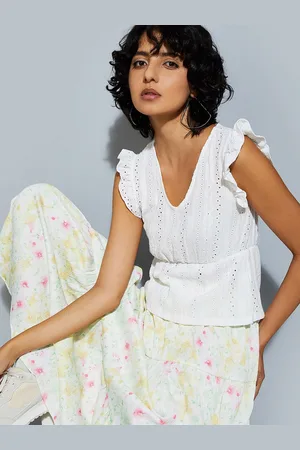Max Collection URB_N Women Schiffili Peplum Top