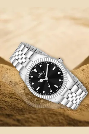WROGN Men Dial & Stainless Steel Bracelet Style Straps Analogue Watch HOBWRG-24-0448