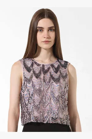 ONLY Print Sheen Top