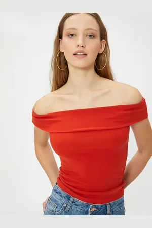 Koton Off Shoulder Bardot Top