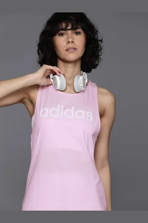 adidas Cotton Printed Racerback Tank Top