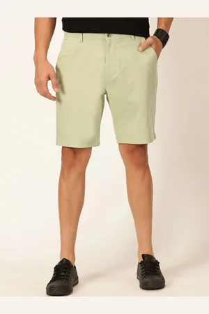 Provogue Men Slim Fit Mid-Rise Chino Shorts