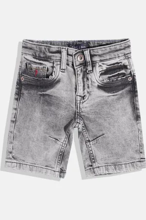 Indian Terrain Boys Washed Denim Shorts