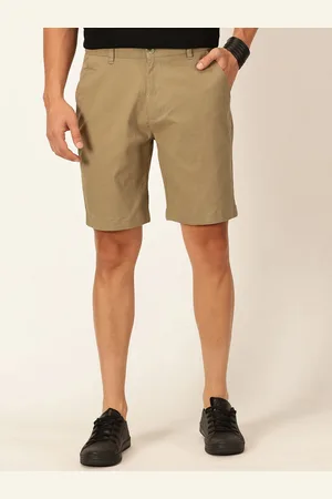 Provogue Men Slim Fit Mid-Rise Chino Shorts