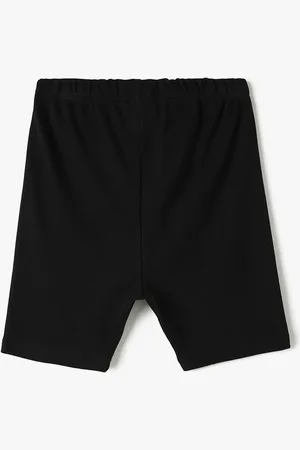 Koton Girls Mid-Rise Mid-Rise Lounge Shorts