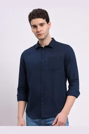 Lee Men Opaque Casual Shirt