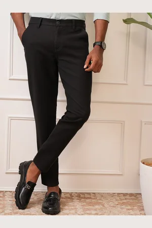 LocoMotive Men Premium Mid Rise Slim Fit Trouser