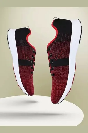 Red Chief Men Mesh Dri- Fit Running Non-Marking Shoes