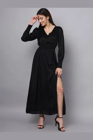 Eavan Women Solid Casual Maxi Dress