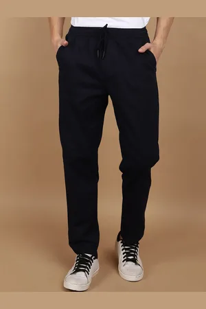 V-Mart Men Mid Rise Cotton Track Pants