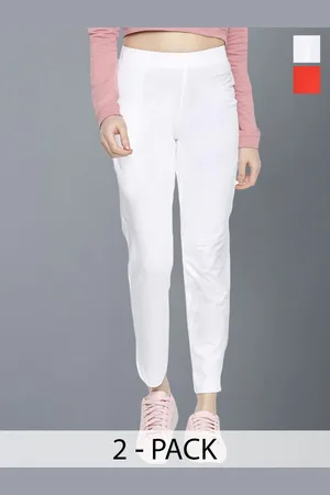 Dollar Missy Women Pack Of 2 Relaxed Wrinkle Free Trousers