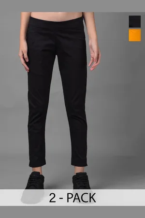 Dollar Missy Women Smart Slim Fit Wrinkle Free Cotton Trousers