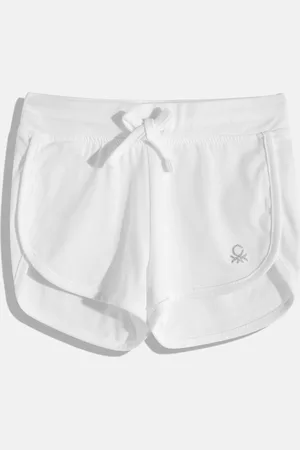 Benetton Girls Mid-Rise Regular Shorts