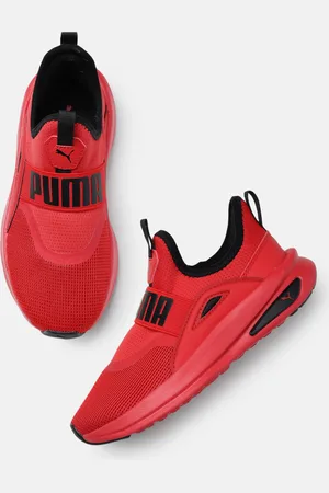 PUMA Unisex Kids Textured Soft Enzo Evo Slip-On Running Shoes