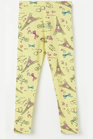 Lifestyle Girls Printed Ankle-Length Leggings