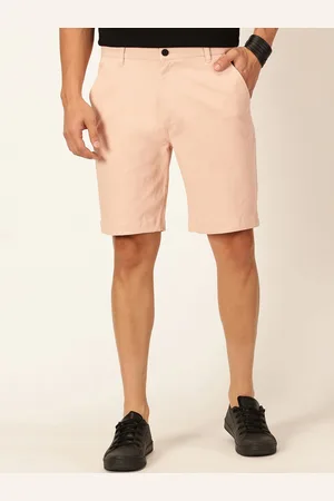 Provogue Men Slim Fit Mid-Rise Chino Shorts