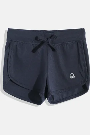 Benetton Girls Mid-Rise Regular Shorts