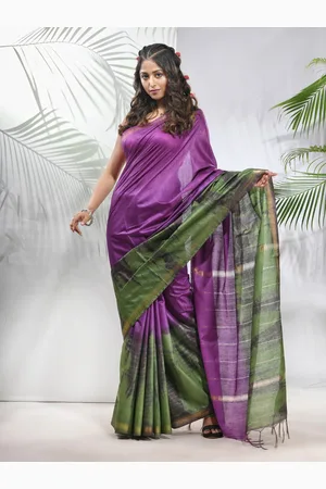 Charukriti Tie & Dye Zari Saree