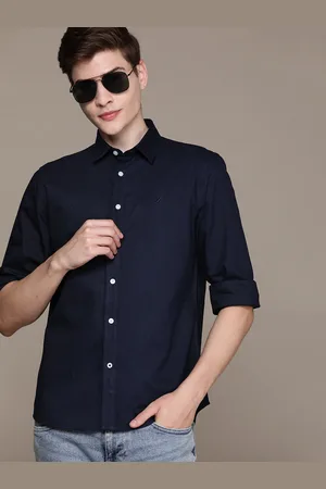Nautica Men Opaque Semiformal Shirt