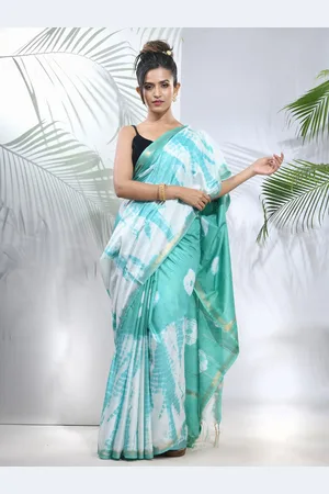 Charukriti Tie & Dye Zari Saree