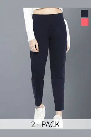 Dollar Missy Women Pack of 2 Mid-Rise Cigarette Trousers