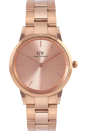 Daniel Wellington Iconic Link Unitone Women Bracelet Style Analogue Watch DW00100483K